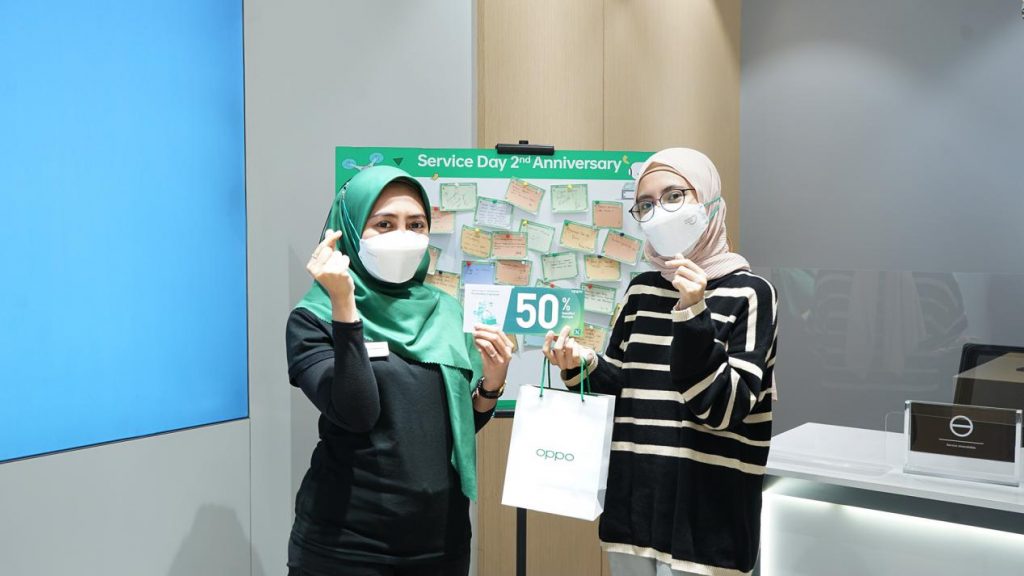 OPPO held a 2-month carnival to celebrate the 2nd anniversary of OPPO Service Day