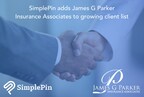 SimplePin, a FinTech company strategically designed for the insurance industry, announces it has added James G Parker Insurance Associates to its client portfolio