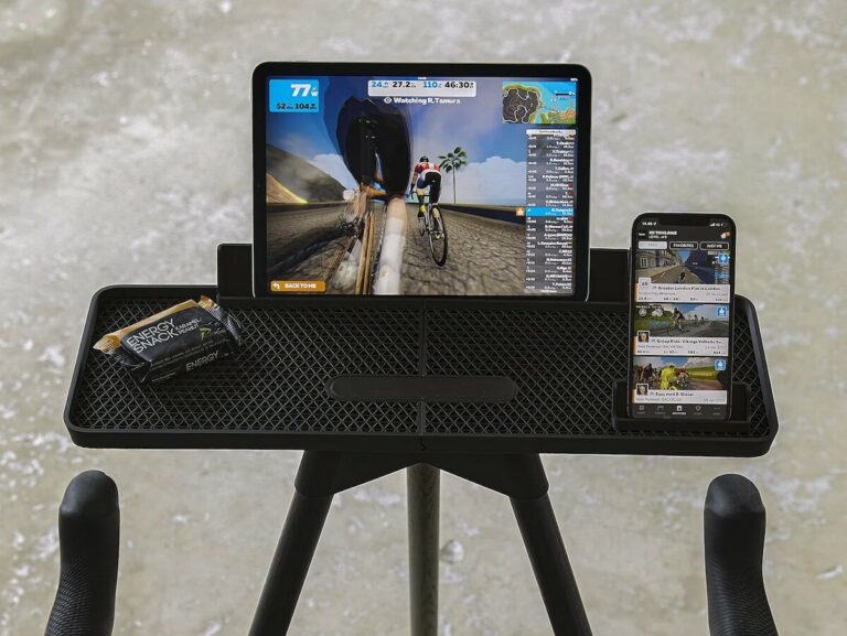 Tons iPad Race Bar brings a Zwift cockpit to your iPad or tablet and is sustainably made